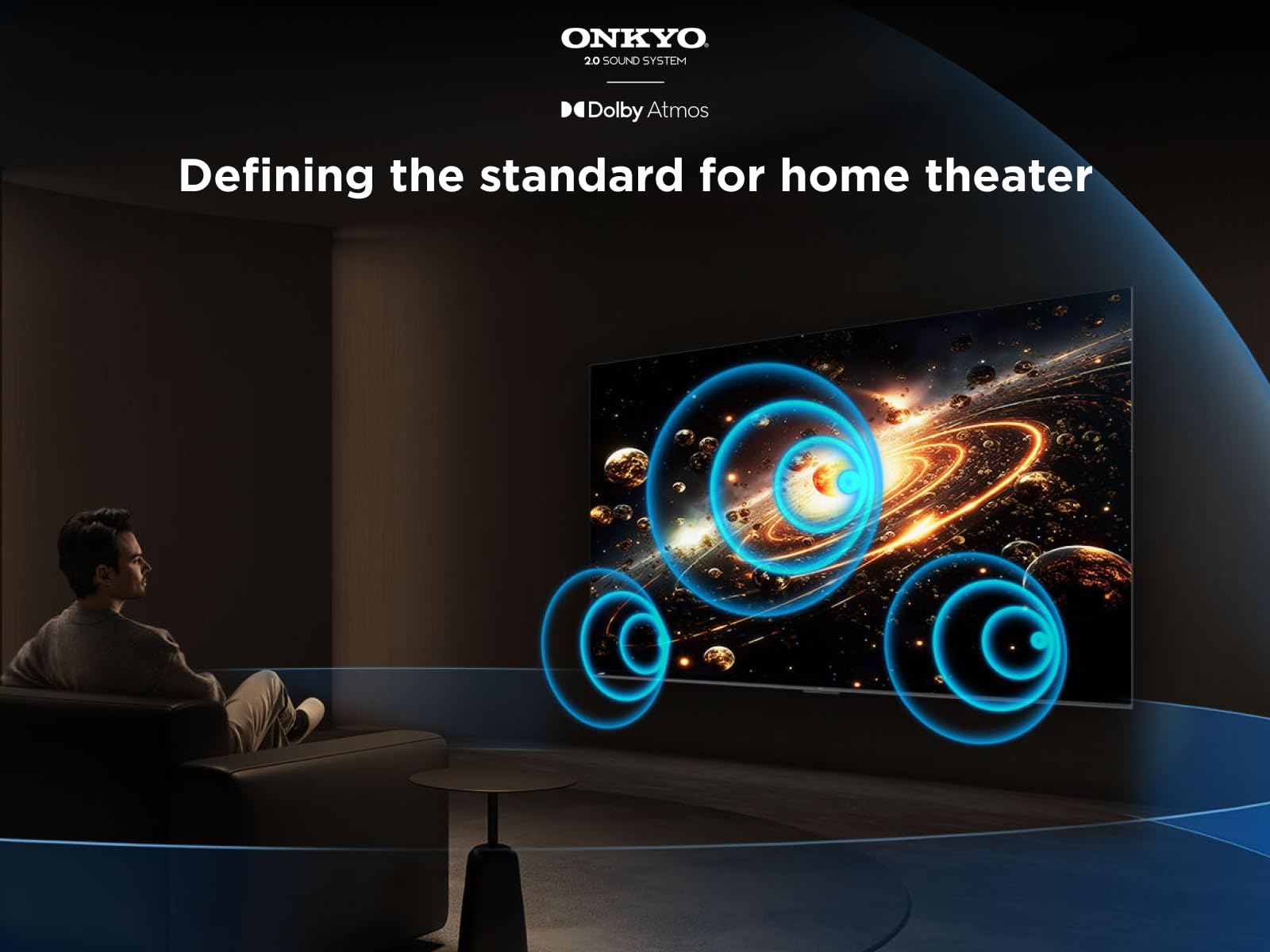 TCL 75Q6C-UK QD-Mini LED TV, 4K HDR Premium 1000nits, Smart TV Powered by Google TV (Dolby Vision IQ & Atmos, Onkyo 2.1 Sound System, 144Hz Motion Clarity Pro, 2025 New Model)