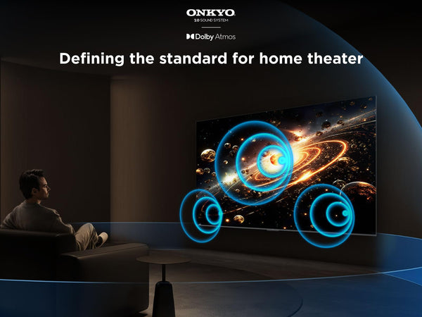 TCL 75Q6C-UK QD-Mini LED TV, 4K HDR Premium 1000nits, Smart TV Powered by Google TV (Dolby Vision IQ & Atmos, Onkyo 2.1 Sound System, 144Hz Motion Clarity Pro, 2025 New Model)