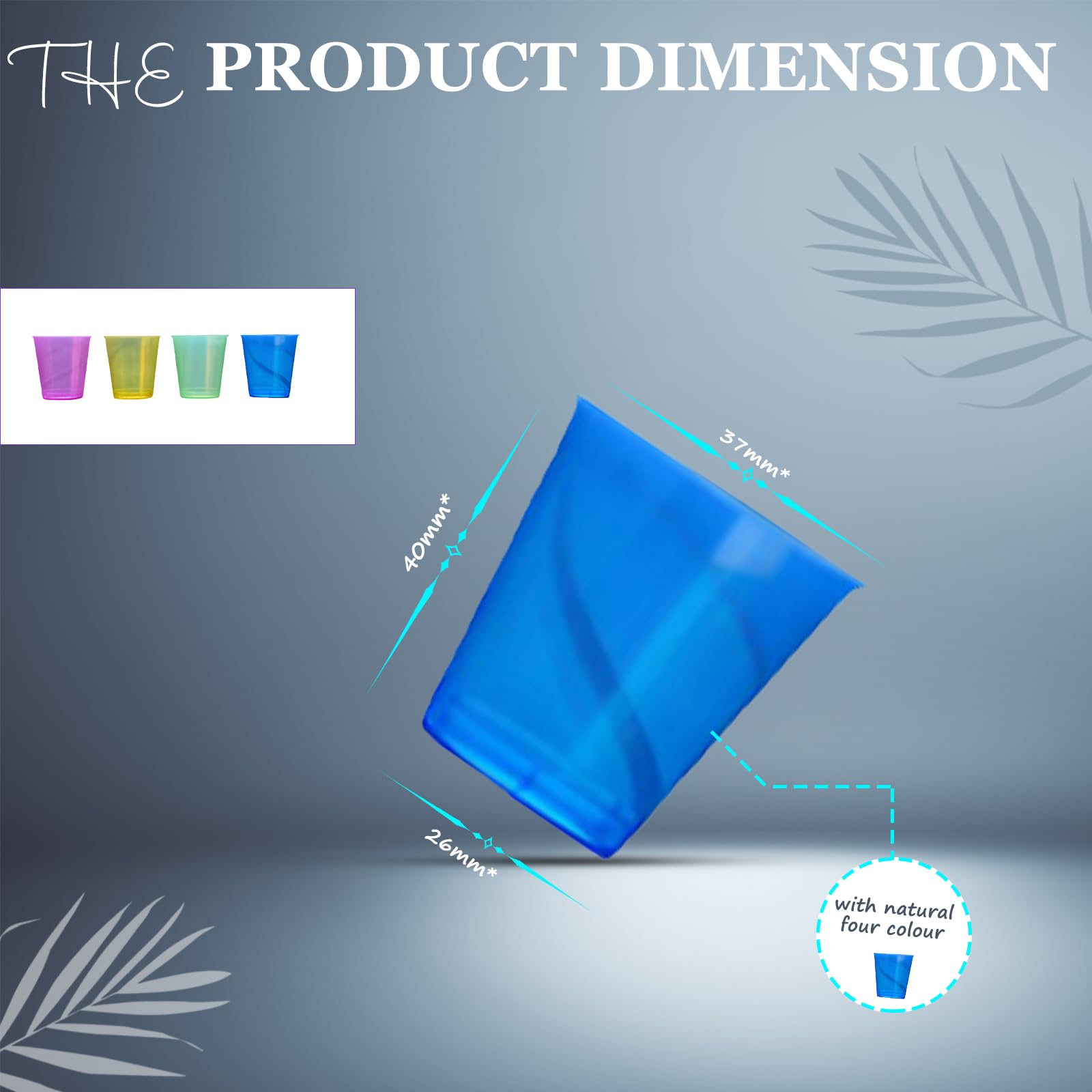 1600 Plastic Shot Glasses, NEON 30ml - Shot Cups| Shots Vodka Jelly Sample Tasting Desserts, Weddings Birthdays Parties Christmas, Stag, Hen, Reusable