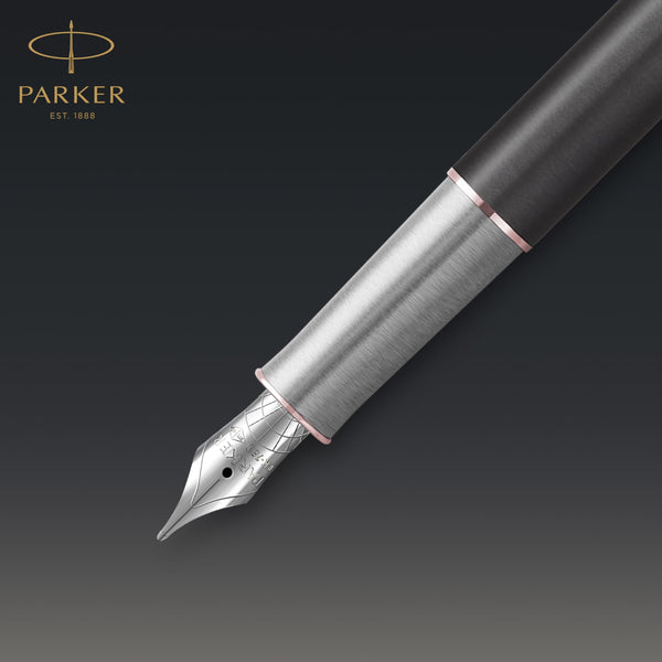 Parker Sonnet Ballpoint Pen | Stainless Steel with Gold Trim | Medium Point | Handwriting Pens & Stationery Supplies | Black Ink | Gift Box
