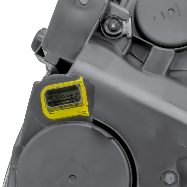 LONGLING Replacement Driver Right Side O/S Headlight Head Lamp Electric Adjustment with Square Plug for IVECO Daily 2020-2025