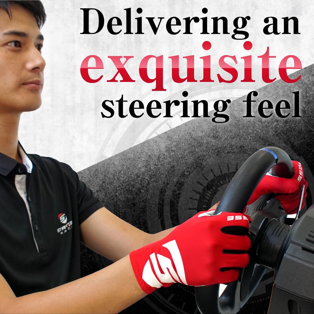 ＳＴＲＡＳＳＥ STRASSE sports actiity Gloves Simulator Racing Driving Steering Wheel Controller