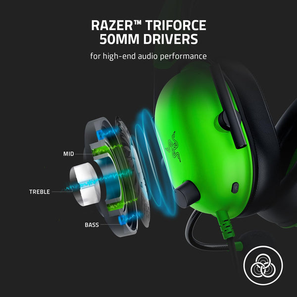 Razer BlackShark V2 Pro (2023) for PC - Premium Wireless E-Sports Headset (HyperClear Super Wideband Mic, TriForce Titanium 50 mm Driver, Bluetooth, Up to 70hrs Battery) White