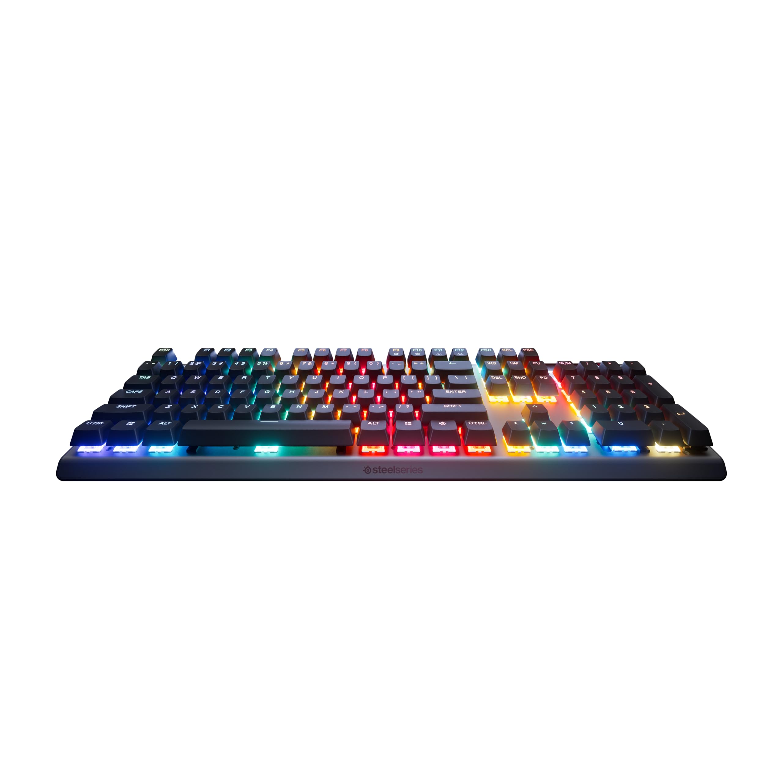 SteelSeries Apex Pro Gen 3 Gaming Keyboard - OmniPoint 3.0 HyperMagnetic Switches - Adjustable Actuation - Rapid Trigger - Game-Ready Presets - Rapid Tap/SOCD - OLED - RGB - USB-C - English QWERTY