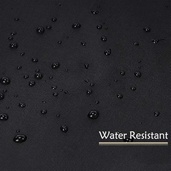 Ankier Garden Furniture Covers, Waterproof, Anti-UV, Heavy Duty 420D Oxford Fabric Rattan Furniture Cover for Cube Set, Patio, Outdoor (125x125x74cm) - Black