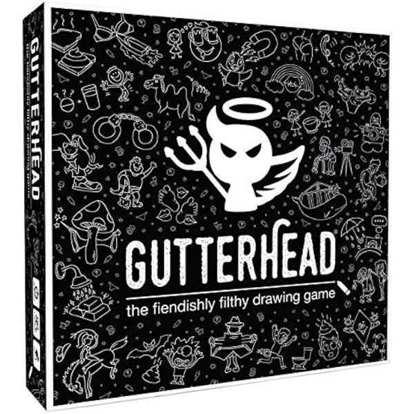 Gutterhead - The Fiendishly Filthy Drawing Game - The Adult Board Game of Hilariously Dirty Doodles from the Makers of Beat That! - Great Stocking Fillers - Fun Party Game for Adults