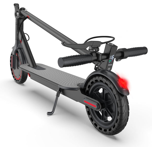 Electric Scooter, Electric Scooter Adult 350W with 25-35KM Range, Max Speed 25KM/H, 8.5" Solid Tire, Double Braking System for Adults and Teens