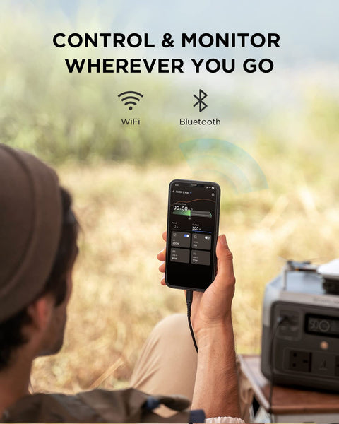 ECOFLOW Portable Power Station RIVER 2 MAX, 512Wh LiFeP04 Battery/ 1 Hour Fast Charging, Up To 1000W Output, Solar Generator (Panel Not Inc.) for Outdoor Camping/RVs/Home Use