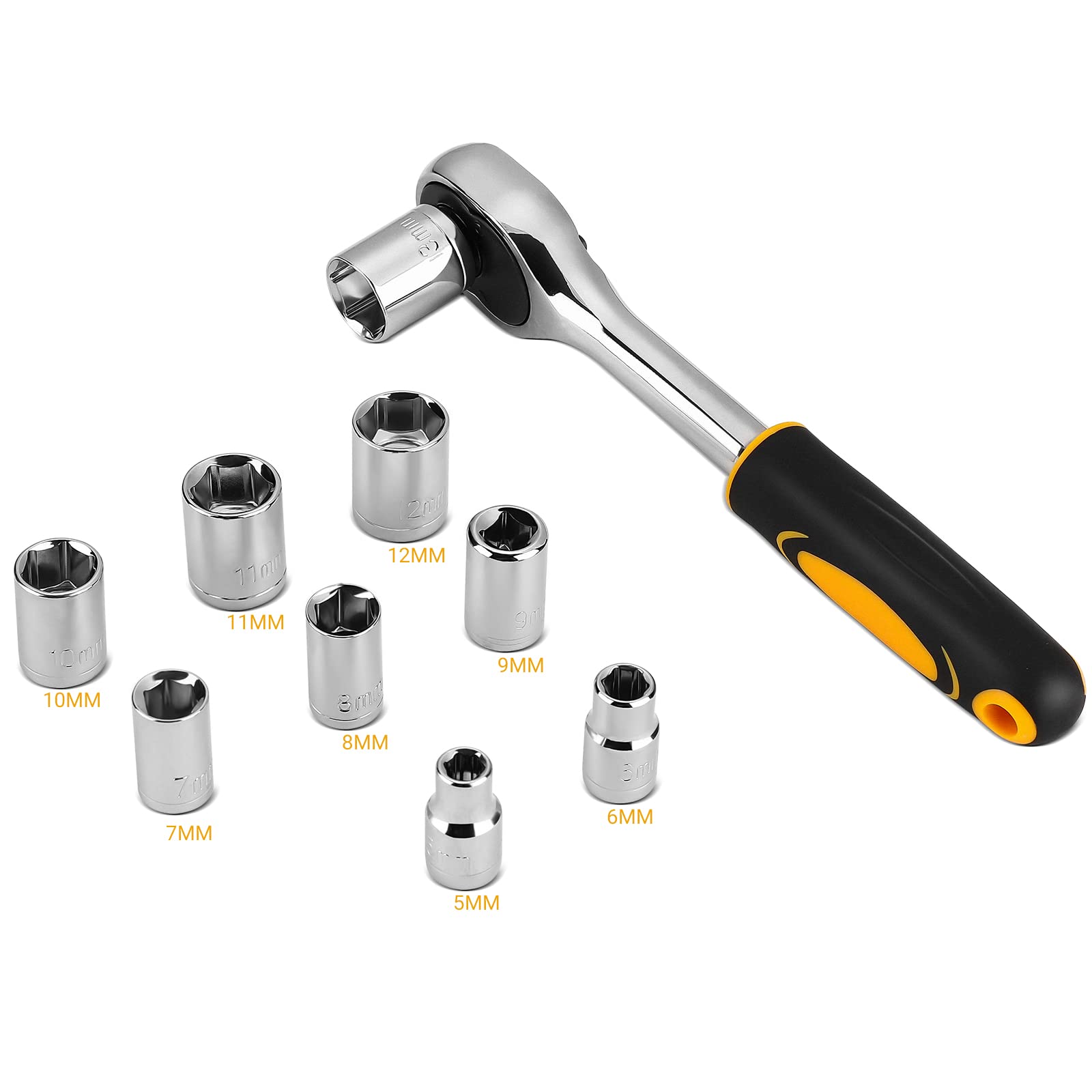 DEKO Tool Kit Set Box Home Repair DIY Tools Basic Hand Toolbox Sets for Home 138Piece