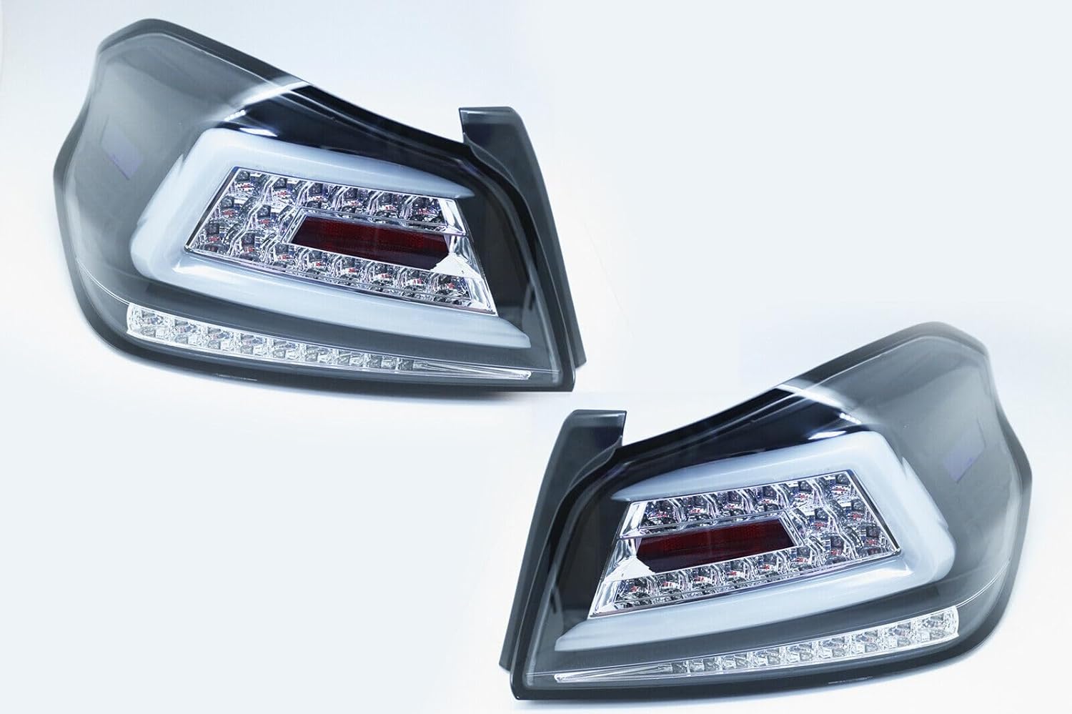 GAZOZ PERFORMANCE JDM LED TAIL LIGHTS With Sequential Indicator R+L For 2015-2021 SUBARU WRX STI