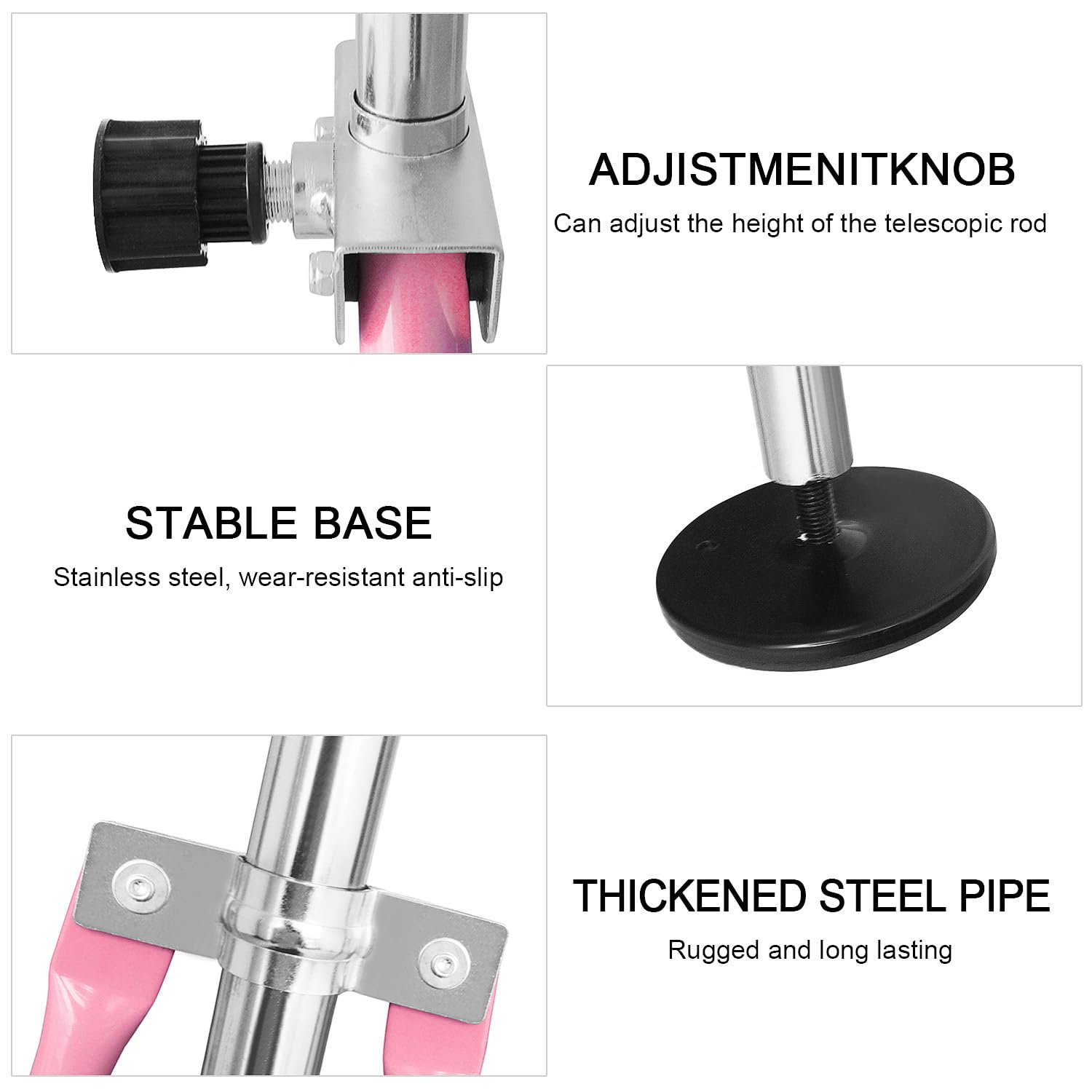 FBSPORT Gymnastics Bars, Horizontal Bar Expandable Gymnastics Kids Bar Folding Bar Junior Training Bar Multifunction Gym Training Equipment Home