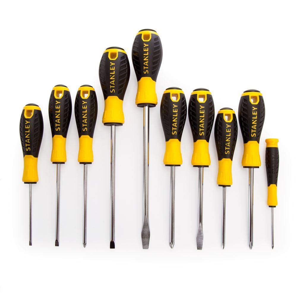 STANLEY STHT0-60210 Essential Screwdriver Set - Yellow (8-Piece)