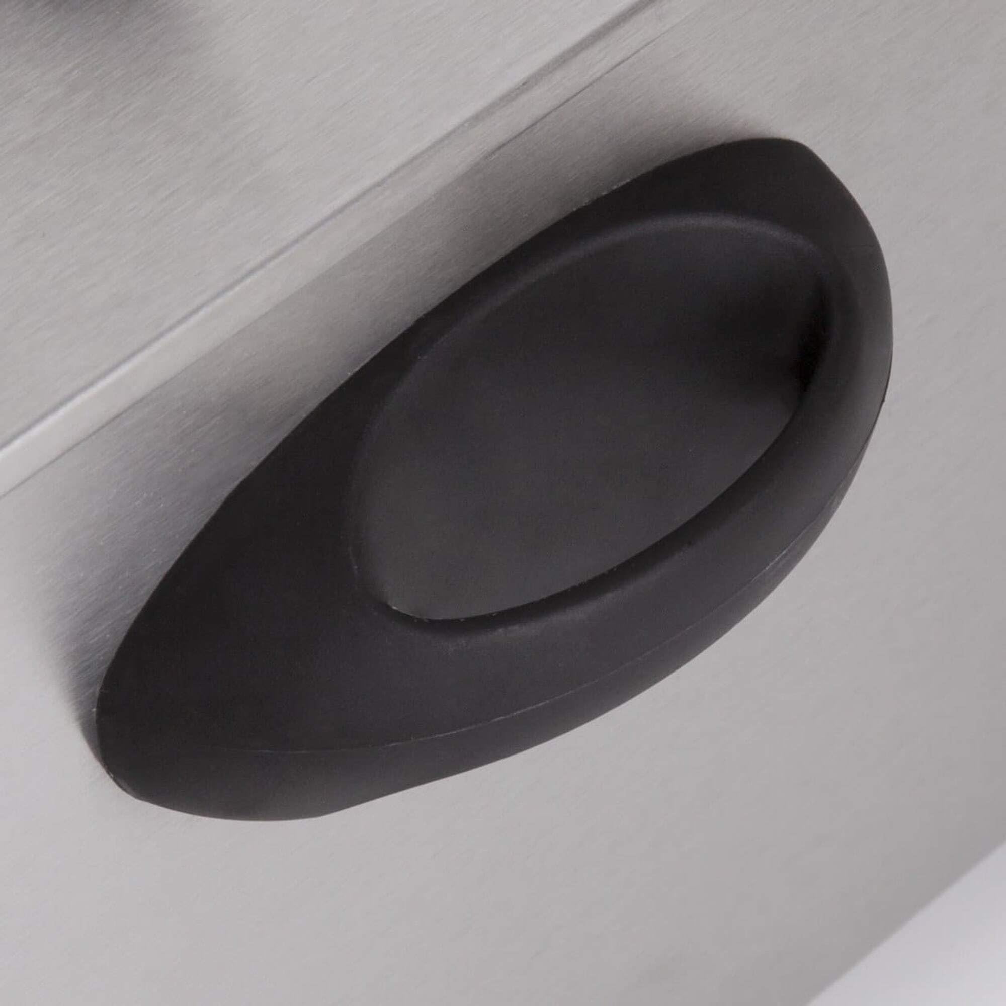 Swan SD6040N 3 Litre Stainless Steel Deep Fat Fryer with Viewing Window and Safety Cut Out, Non-Slip, Easy Clean and Adjustable Temperature Control,