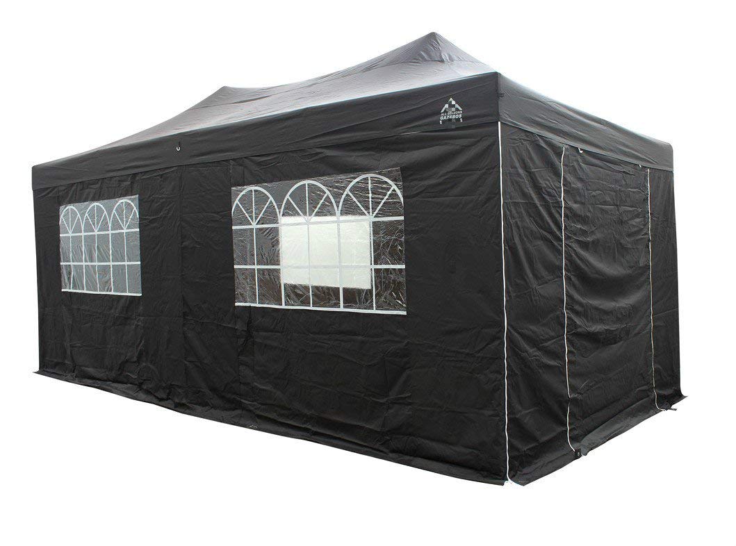 All Seasons Gazebos Heavy Duty, 100% waterproof, 3x6m Pop up Gazebo with 4 x fully waterproof superior Side Walls. 17 Colours ava