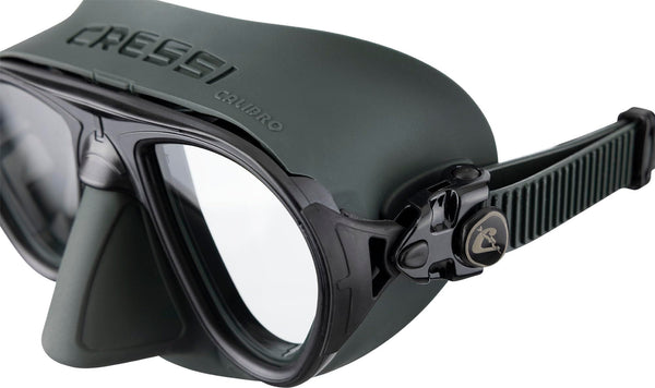 Cressi Calibro Professional Scuba Diving Freediving Mask with Anti Fog Technology