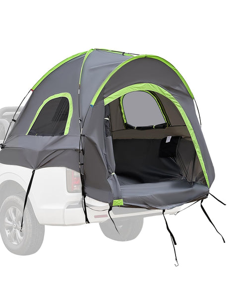 VEVOR Waterproof PU2000mm Spacious Double Layer Design, SUV Camping Tent with Shade Awning and Mesh Windows, Includes Rainfly and Storage Bag