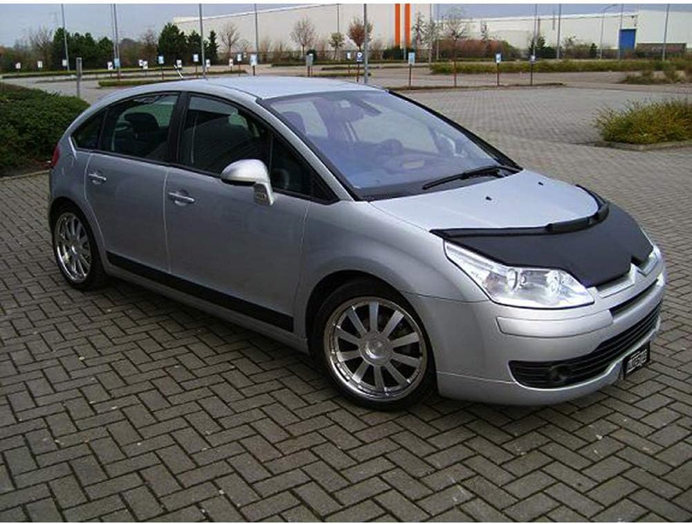 AUTO-STYLE 901328 Bonnet Protector compatible with Citroen C4 2005-2008 black