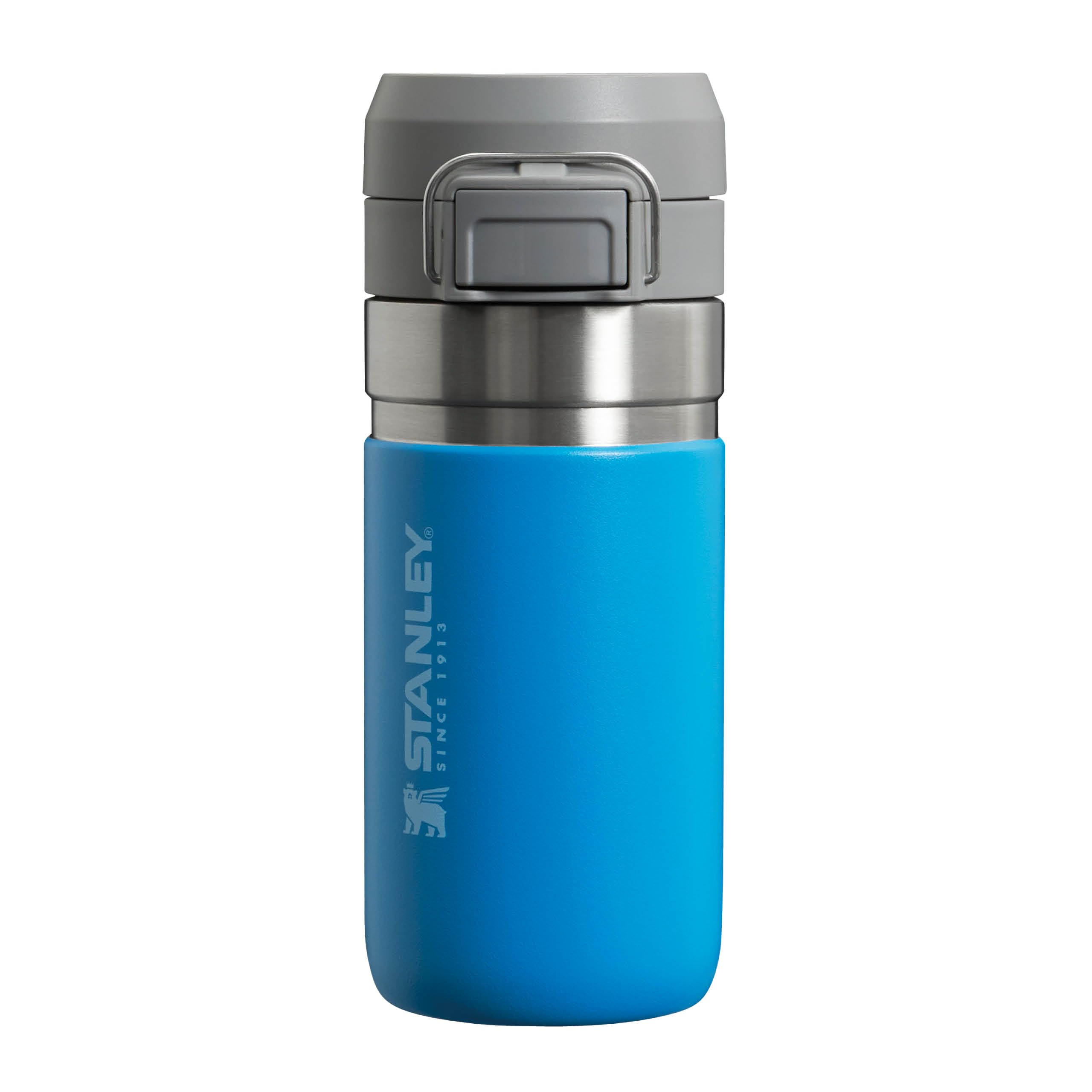 STANLEY Quick Flip Stainless Steel Water Bottle 0.47L - Keeps Cold For 7 Hours - Leakproof - BPA-Free Thermal Flask - Dishwasher Safe - Cup Holder Compatible