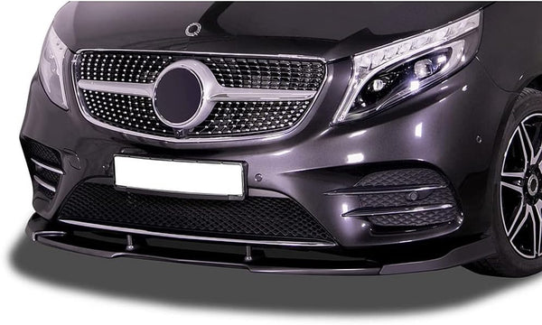 RDX Racedesign Front spoiler Vario-X compatible with Mercedes V-Class W447 AMG-Line 2014-2019 & FL 2019- (PU)