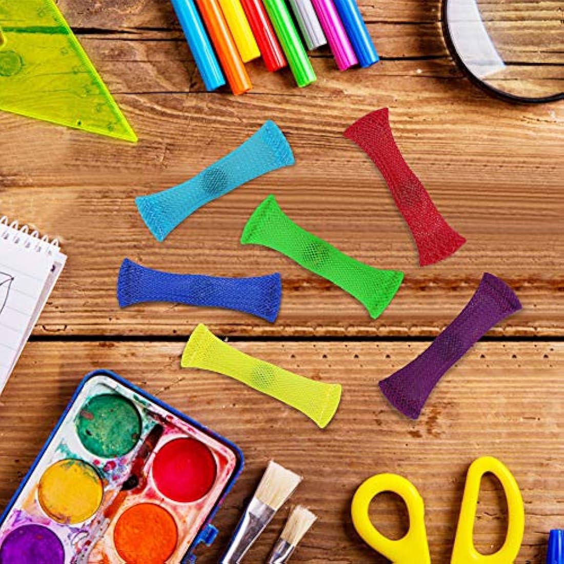 24 Pack Fidget Toys for Sensory Anxiety, Fidgets Stress Anxiety Relief Toys Marble Fiddle Toys Helps with Autism ADHD OCD for Children and Adults