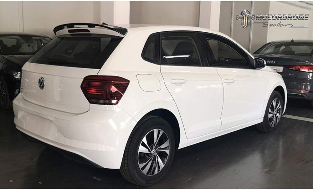 Motordrome Roof spoiler compatible with Volkswagen Polo (AW) 2017- excl. R-line/GTi (PU)