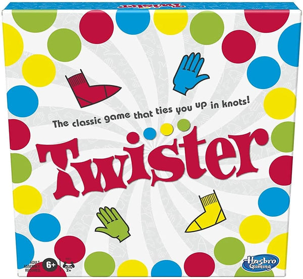 Hasbro Gaming Twister Ultimate: Bigger Mat, More Coloured Spots, Family, Kids Party Game Age 6+; Compatible with Alexa (Amazon Exclusive)