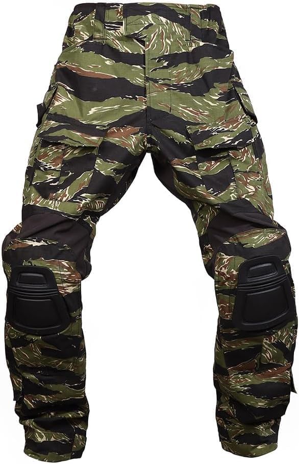 EMERSONGEAR Gen3 Paintball Pants with Knee Pads,Military Combat Trousers Army Airsoft Combat BDU Pants Shirts, Pants, Ranger Green