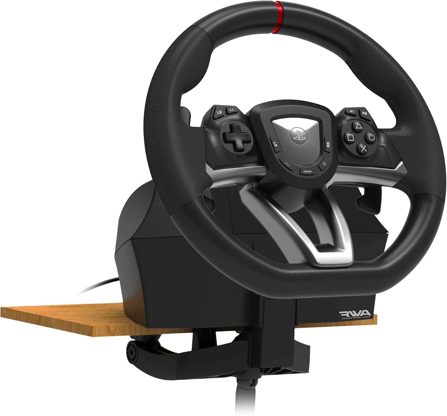 HORI Racing Wheel Apex for Playstation 5, PlayStation 4 and PC - Officially Licensed by Sony (PS5/)