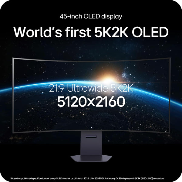 LG UltraGear OLED Gaming Monitor 32GS95UV-B, 32 inch UHD 4K, Dual mode 4K: 240Hz / FHD: 480Hz, 0.03ms Response Time, NVIDIA G-Sync & AMD FreeSync Premium Pro, 7W Stereo speakers, DisplayPort, HDMI 2.1