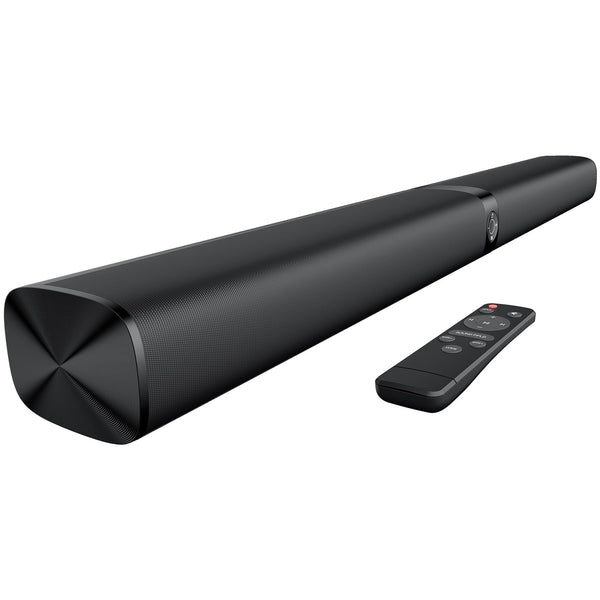 GarageRock Sound Bar for TV, Soundbar 2-in-1 Detachable Sound Bars with Auto Volume Boost for Clear Sound, TV Speakers with 3 EQ Modes, Bluetooth 5.3/ARC/Opt/AUX Connection for PC/Gaming/Projectors