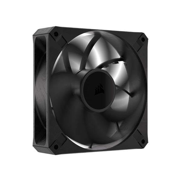Corsair RS120 MAX 120mm PWM Thick Fans – High Static Pressure – Liquid Crystal Polymer Construction – Triple Pack – Black