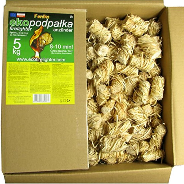 Feniks Firelighters 500pcs. in the box, For Fireplace, Stoves, Barbecues and Campfires