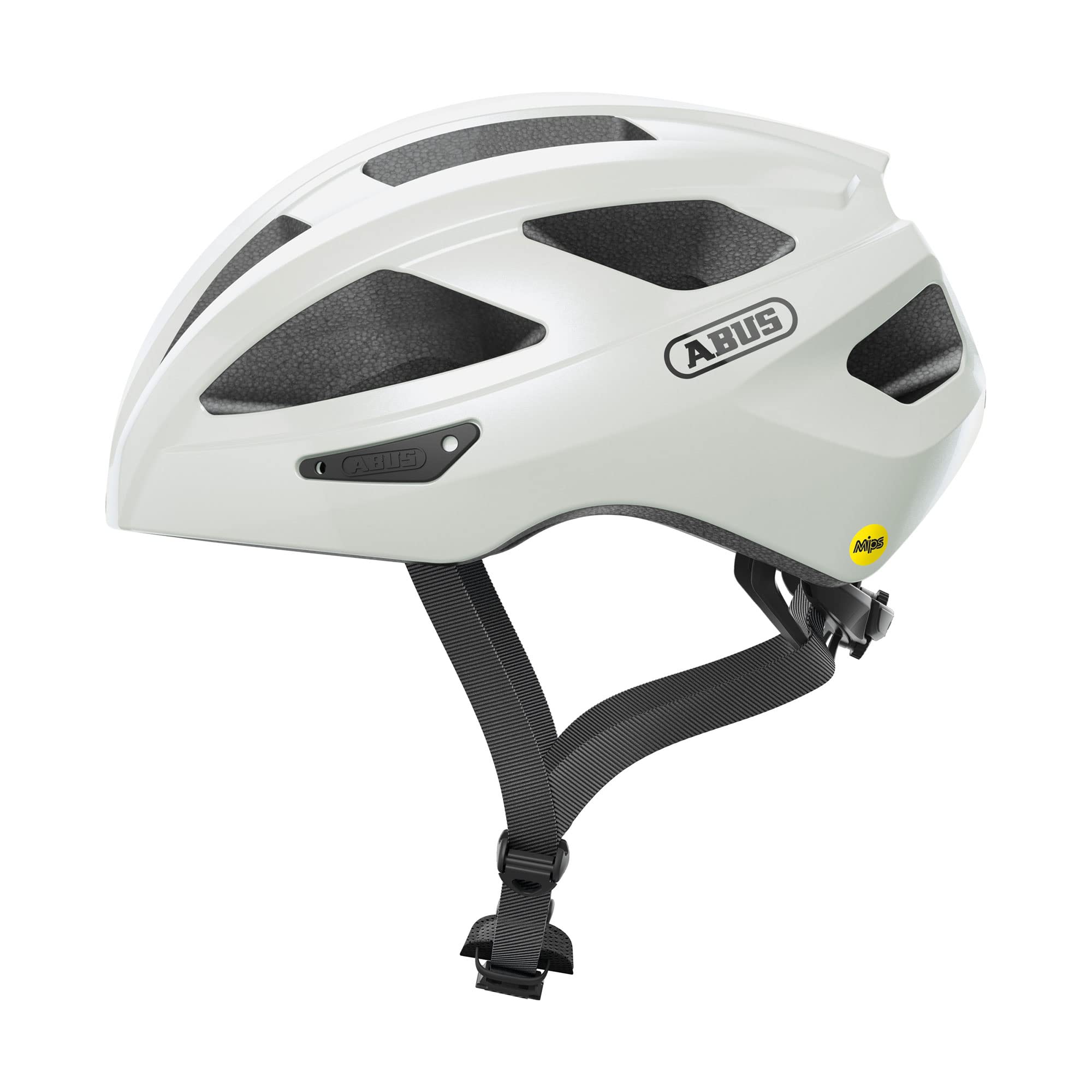 ABUS Macator MIPS road bike helmet - bike helmet for beginners with peak - suitable for people with pigtails - for men and women