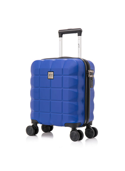 ATX Luggage Suitcase Large on 4 Dual Spinner Wheels Super Lightweight ABS Hard Shell Hold Check in with Built-in TSA Lock (Orange, 110 Liter)