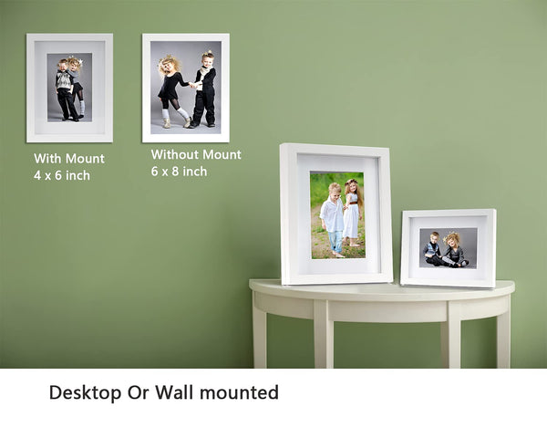 Black 50x70cm Boxed Picture Frames Set of 3 with Mounts for 40x60cm, 70x50cm poster frame with Acid Free mount for 40x60cm photo (Black 3Pack)