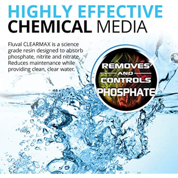 Fluval Clear Max Phosphate Remover 300g - 3 x 100g - treats 3 x 100L,Brown