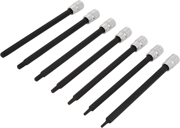 Blue Spot Tools 7 PCE 1/4" Extra Long Impact Torx Bit Sockets (T10-T40)