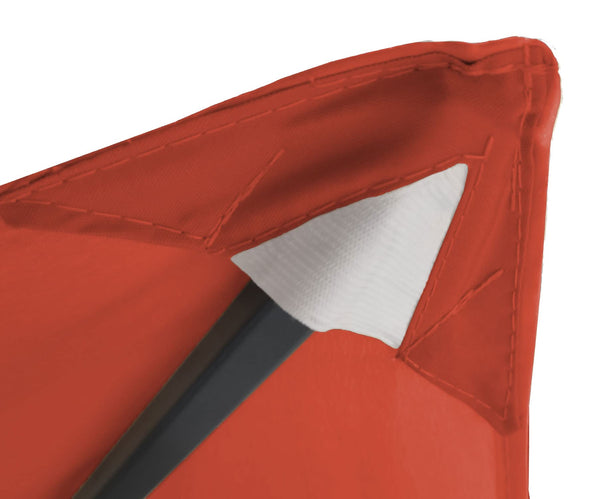 QUICK STAR Replacement Roof for Garden Gazebo 3x4m Orange-Red