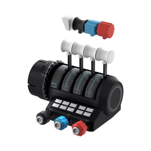 Turtle Beach VelocityOne Flightdeck - Universal HOTAS Simulation Joystick & Throttle with Touch Display, Stick Mounted HUD and Contactless Sensors for Air and Space Combat on Windows 10 & 11