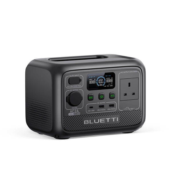 BLUETTI EB3A Portable Power Station, 268Wh LiFePO4 Power Station Battery Backup w/ 2 600W (1200W Surge) AC Outlets, Recharge from 0-80% in 30 Min., Solar Generator for Outdoor Camping