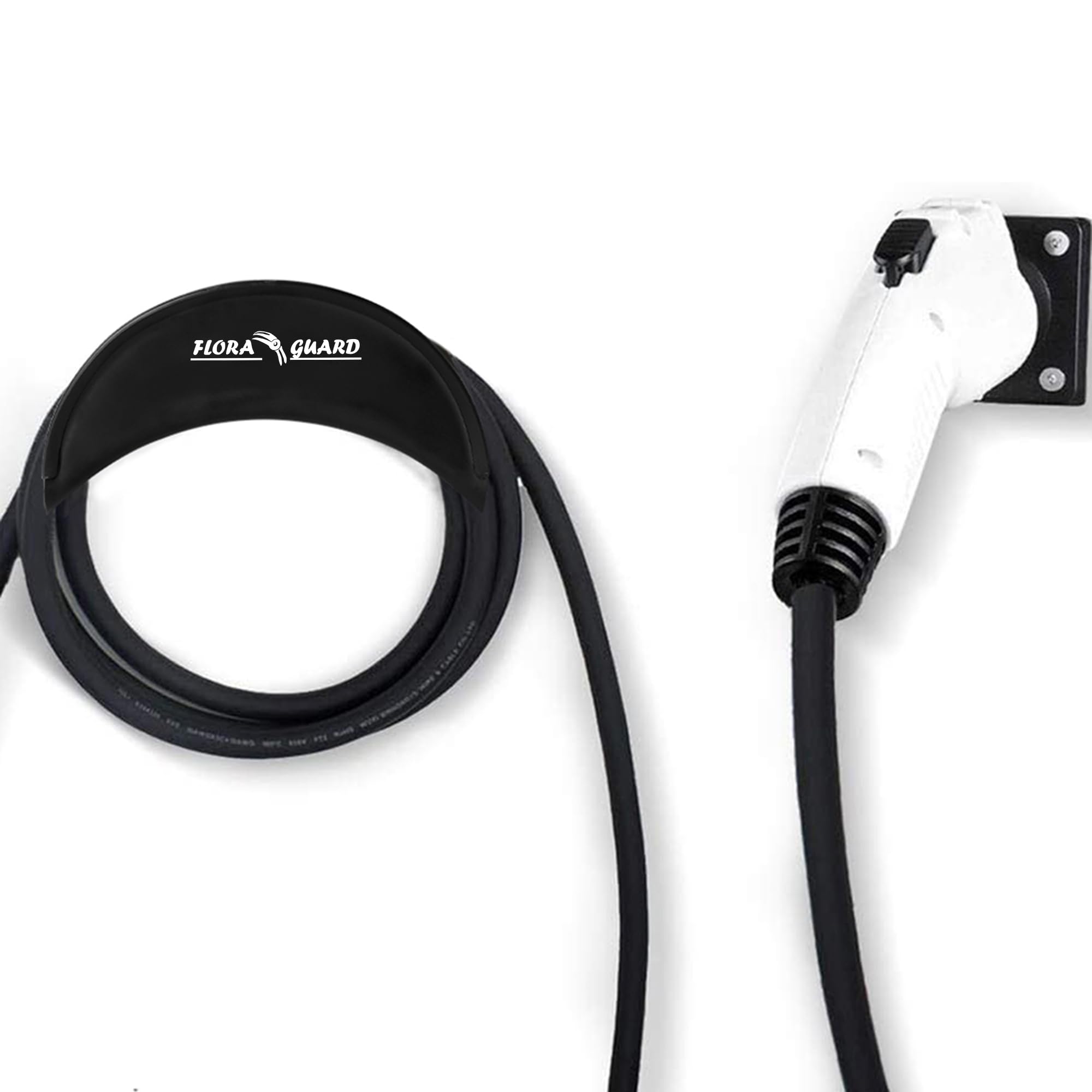 FLORA GUARD Garden Wall Mounted Hose Reel 20+2m, Heavy Duty Hose Reel Wall Mount, 9 Pattern Nozzle, Supplied with Nozzle, Fittings and Fixings