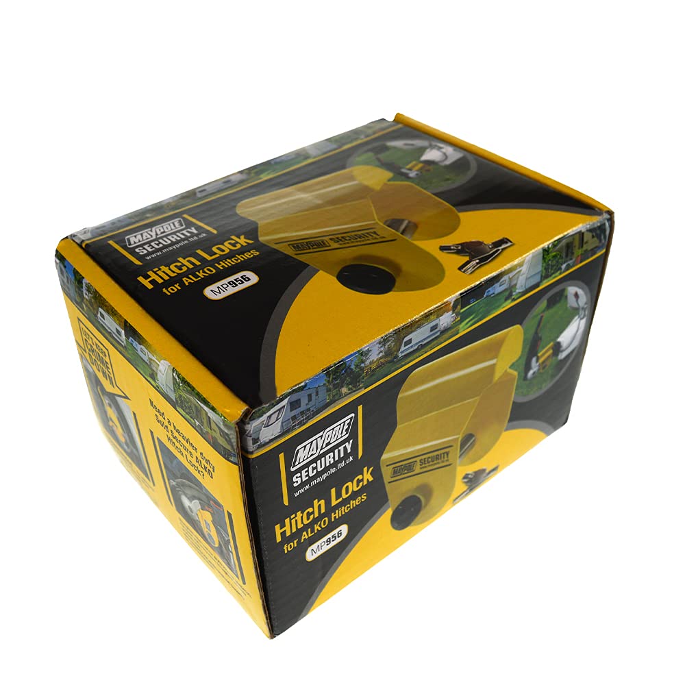 Maypole ALKO Hitchlock Suitable for Securing AK130 AK160 AKS1300 AKS2004 AKS3004 Caravan and Trailer Hitches