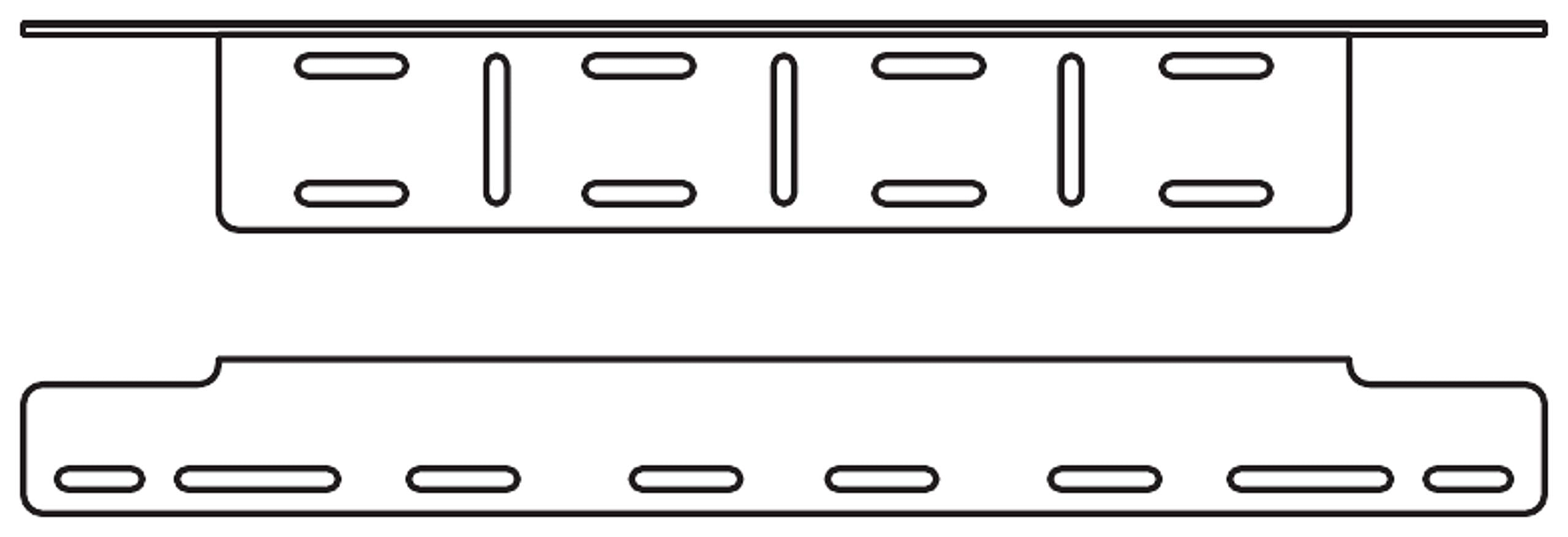 LEDriving WIRE HARNESS AX 2LS, wiring harness for car light strips, light bar wiring harness kit, cable set for installing two light sources, adapter for car headlights