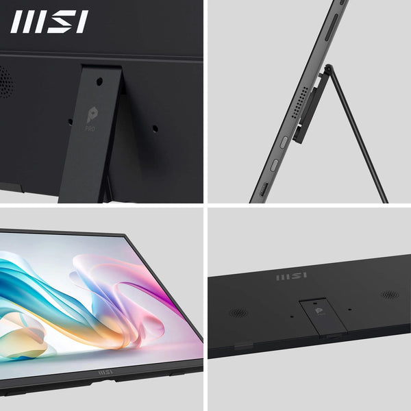 MSI PRO MP251 24.5 Inch Full HD Office Monitor - 1920 x 1080 IPS Panel, 100 Hz, Eye-Friendly Screen, Built-in Speakers, Tilt-Adjustable - HDMI 1.4b, D-Sub (VGA)