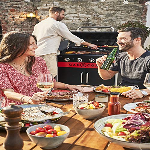 Char-Broil Gas2Coal 440 Hybrid Grill Gas Barbecue, Black