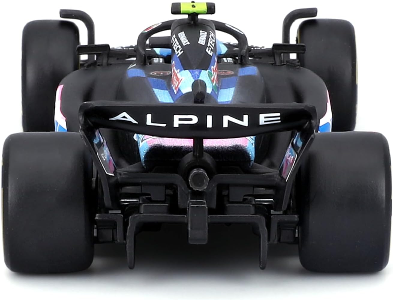 Bburago 1:43 2024 Race BWT Alpine F1 Team A524 with Helmet Gasly #10