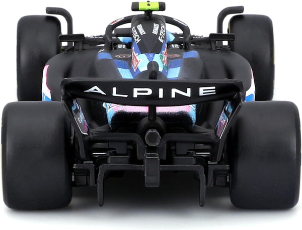 Bburago 1:43 2024 Race BWT Alpine F1 Team A524 with Helmet Gasly #10