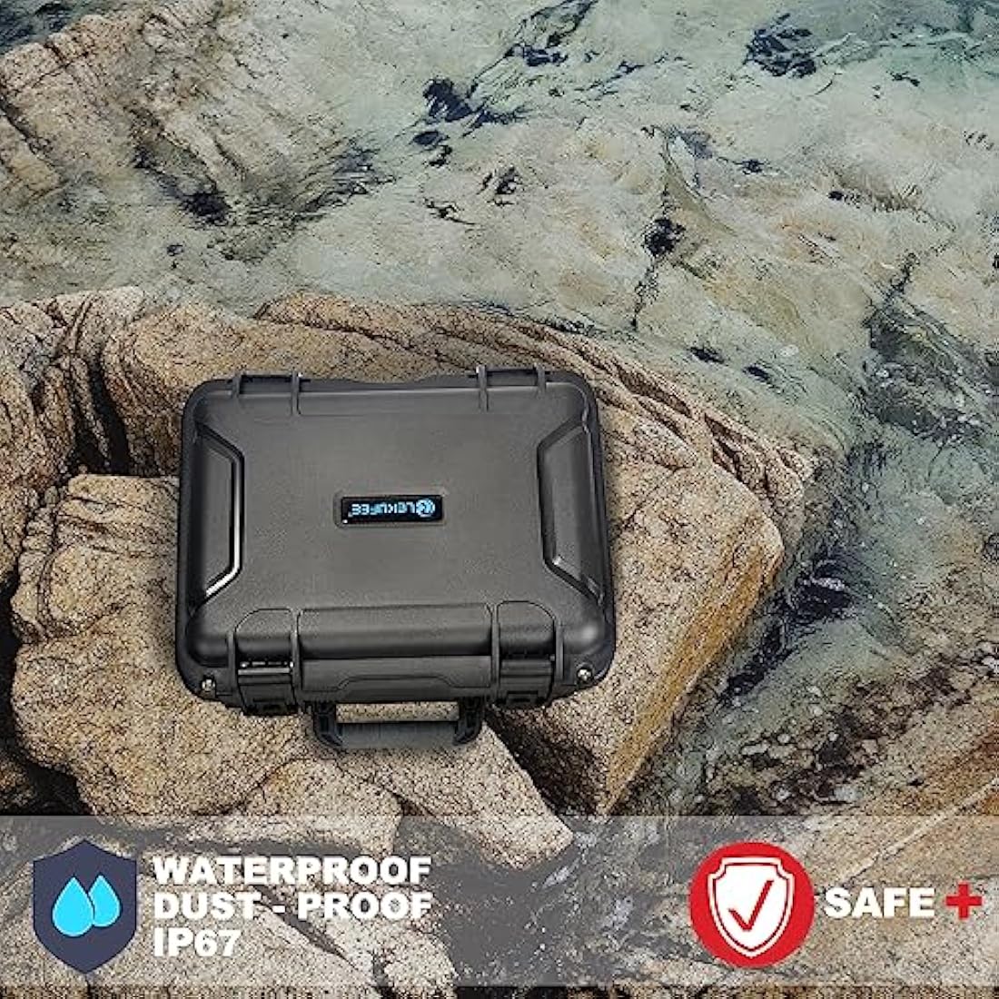 LEKUFEE Waterproof Carrying Case for DJI Mavic 3 Pro/Classic/Combo/RC Pro/RC/N1/Goggles 2/Integra/Motion/RC Motion 2 & Accessories (Case Only)