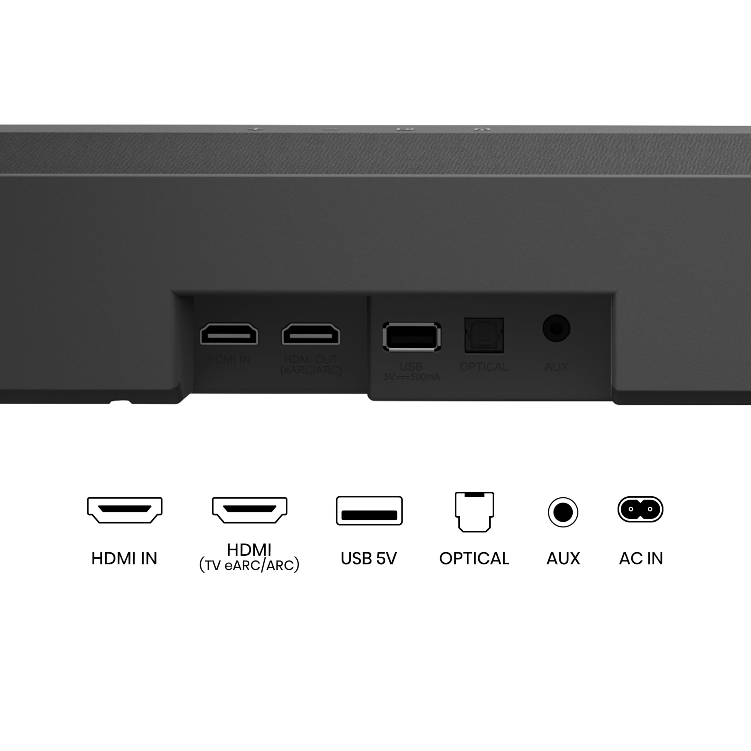 Hisense AX5125H 5.1.2 Channel 500W Dolby Atmos Soundbar with Wireless Subwoofer& Up Firing Speakers& Turly Wireless Rear Speakers