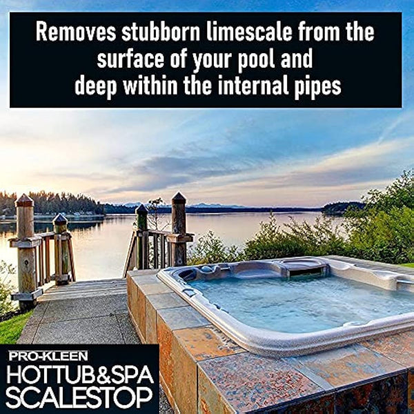 5L of Pro-Kleen ScaleStop Hot Tub & Spa Descaler - Limescale Removal & Prevention Inhibitor
